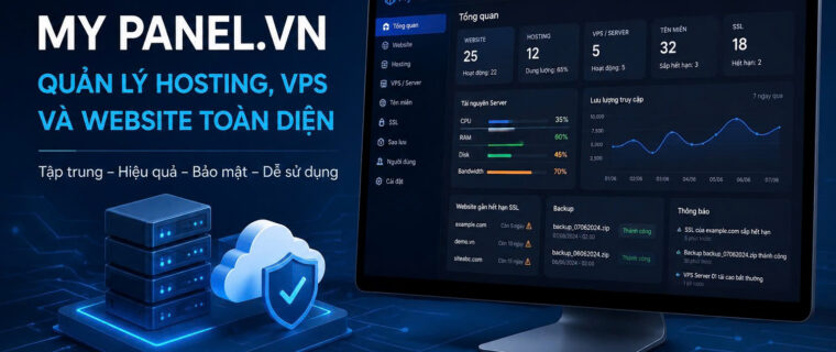 MyPanel.vn – Giải pháp học và quản trị máy chủ Linux, Docker, AI dành cho sinh viên CNTT